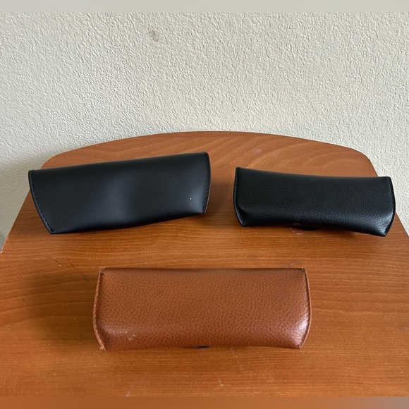 Ray-Ban Black and Brown Sunglasses Cases Paper Included Case ONLY Snap Closure - Picture 3 of 6